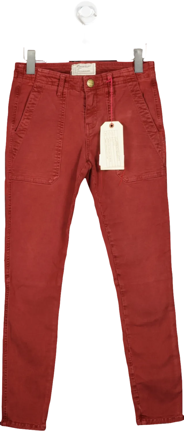 Current/Elliott Dark Red Slim Jeans BNWT W27
