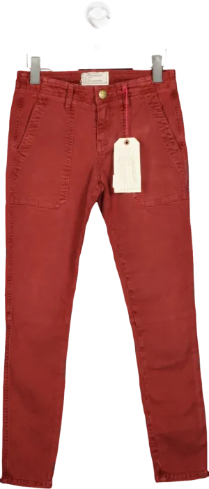 Current/Elliott Dark Red Slim Jeans BNWT W27