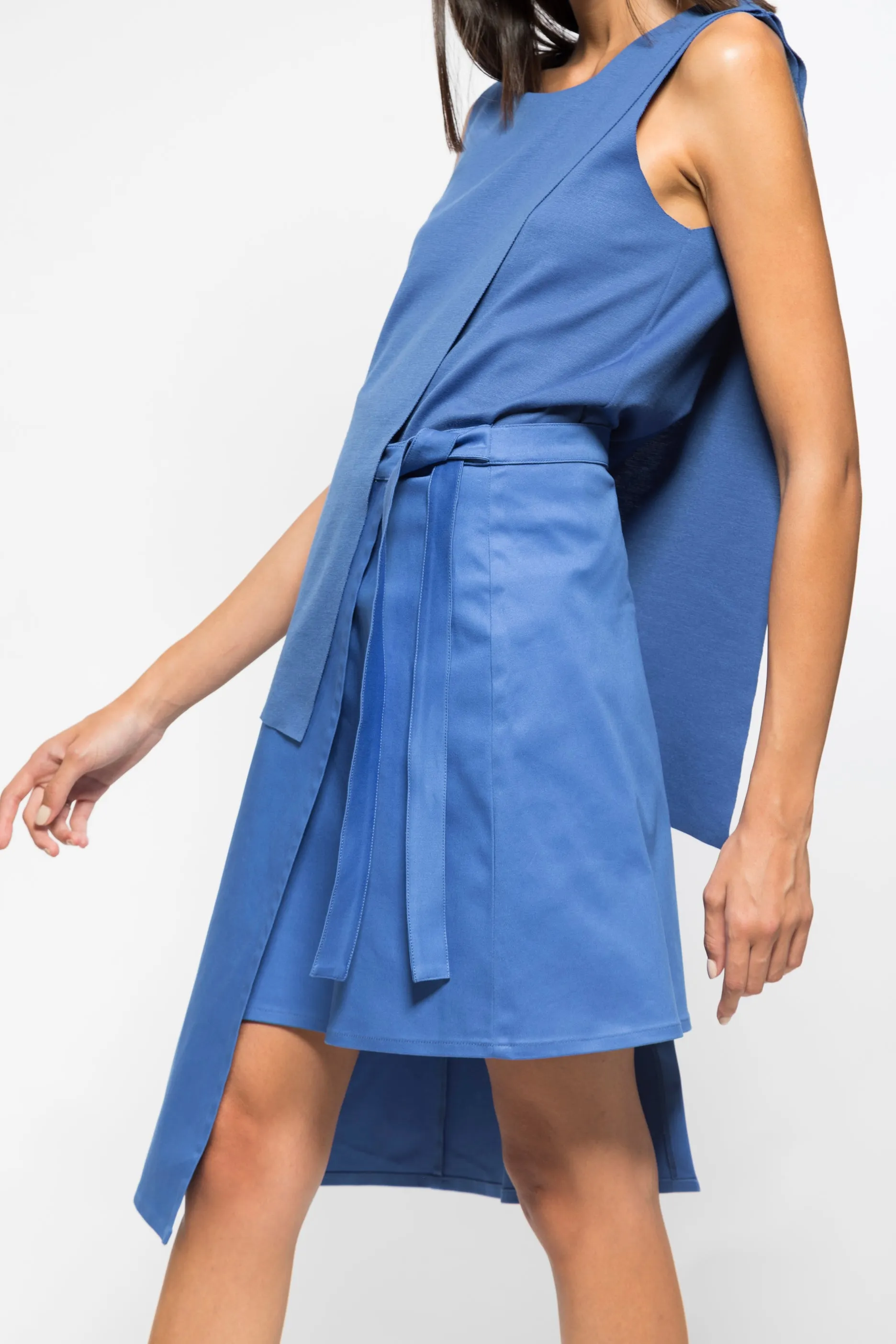 Deconstructed knit top