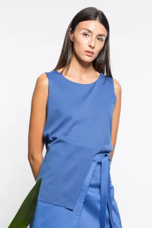 Deconstructed knit top
