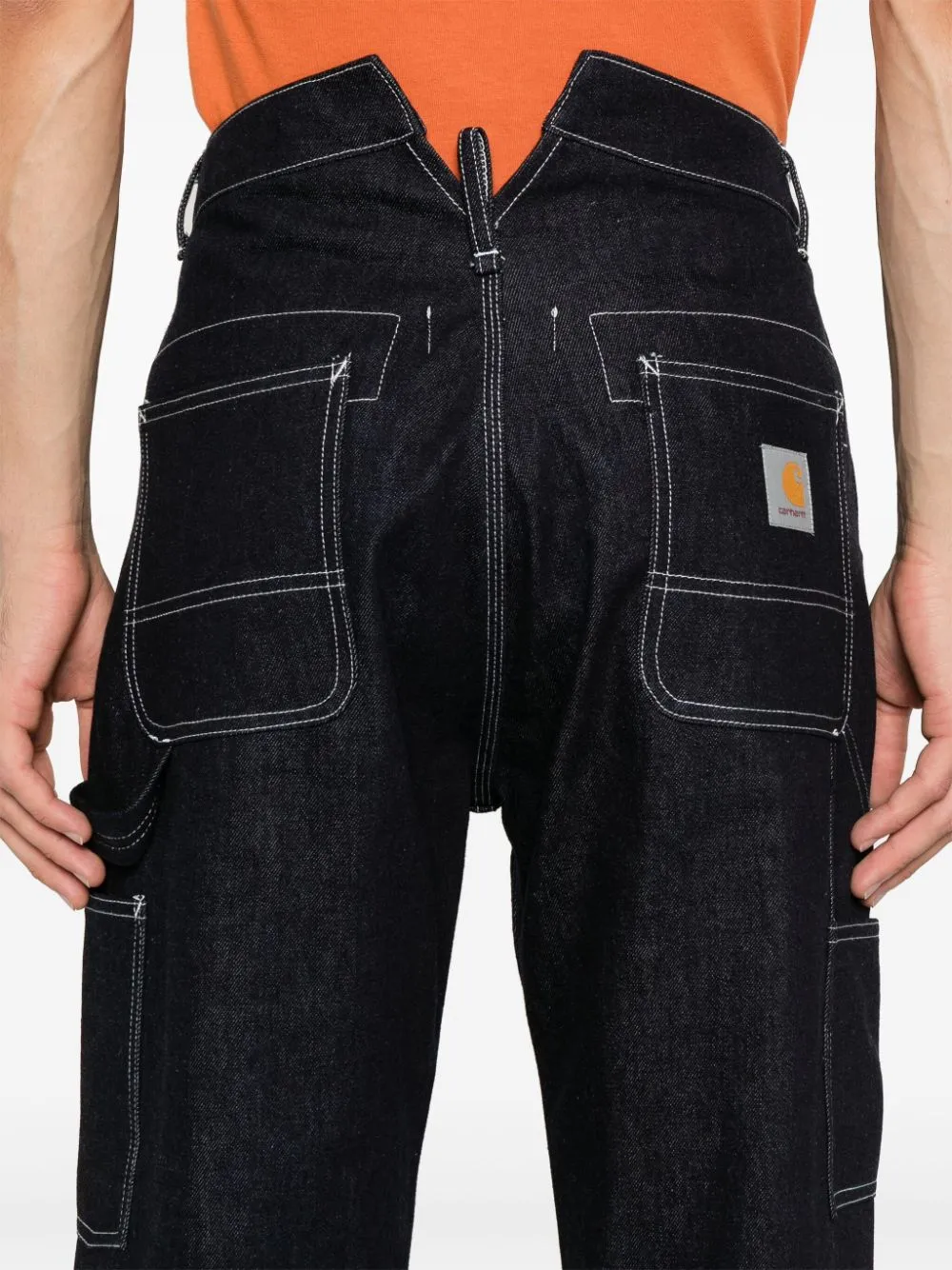 Denim cotton jeans