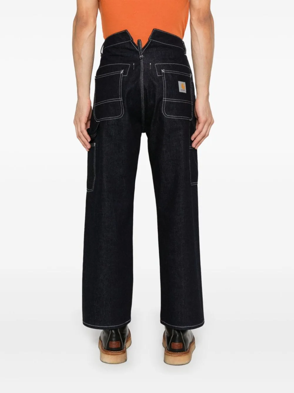 Denim cotton jeans