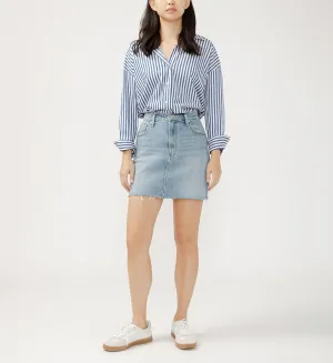 Denim Mini Skirt