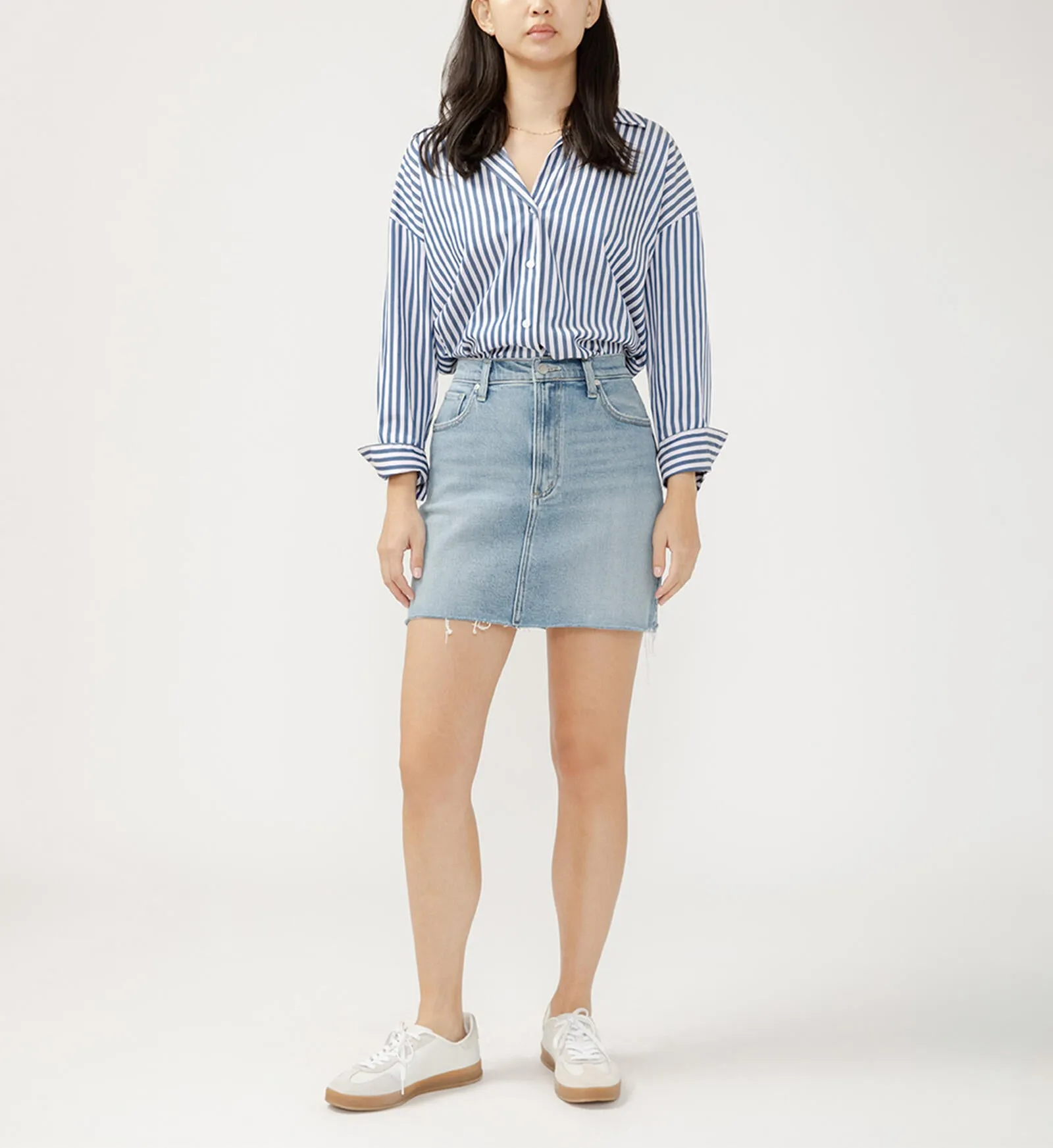 Denim Mini Skirt