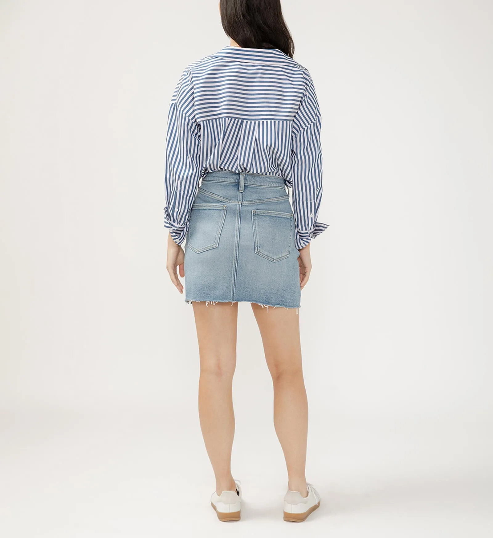 Denim Mini Skirt