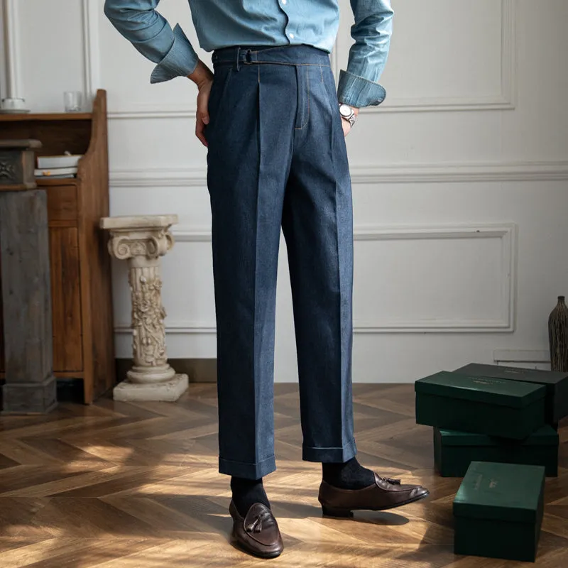 Denim Portovenere Straight Fit Trouser
