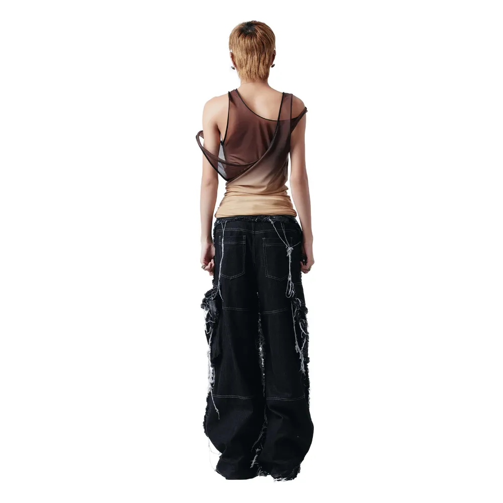 Double Frame Ombre Top