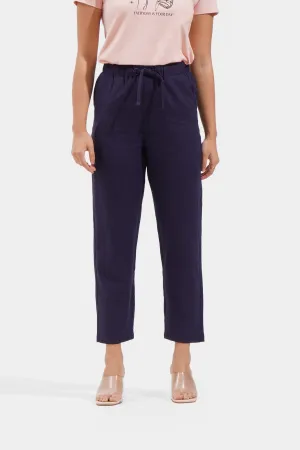 Drawstring Slim Cozy Pants