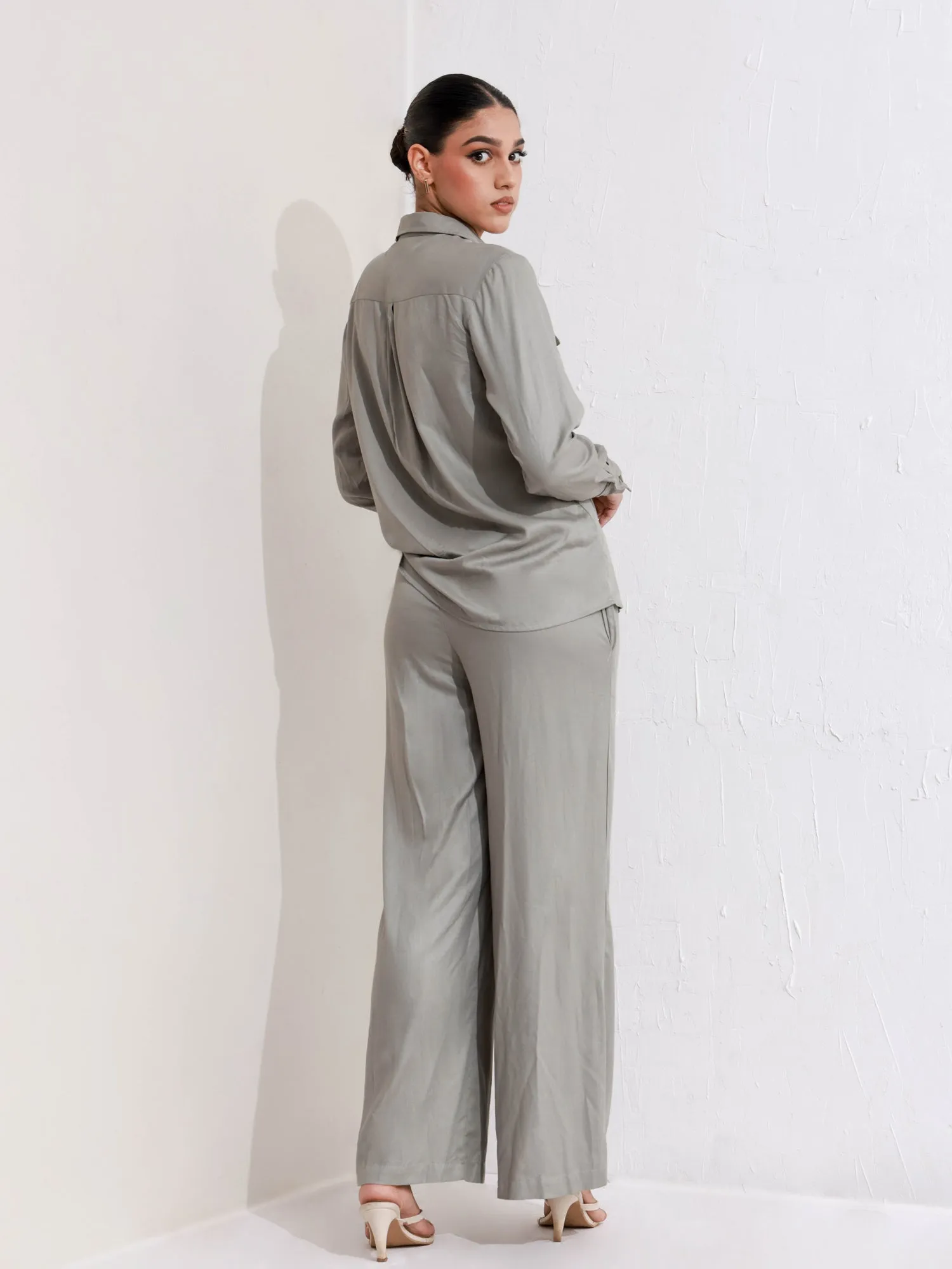 Drawstring Straight Leg Pant
