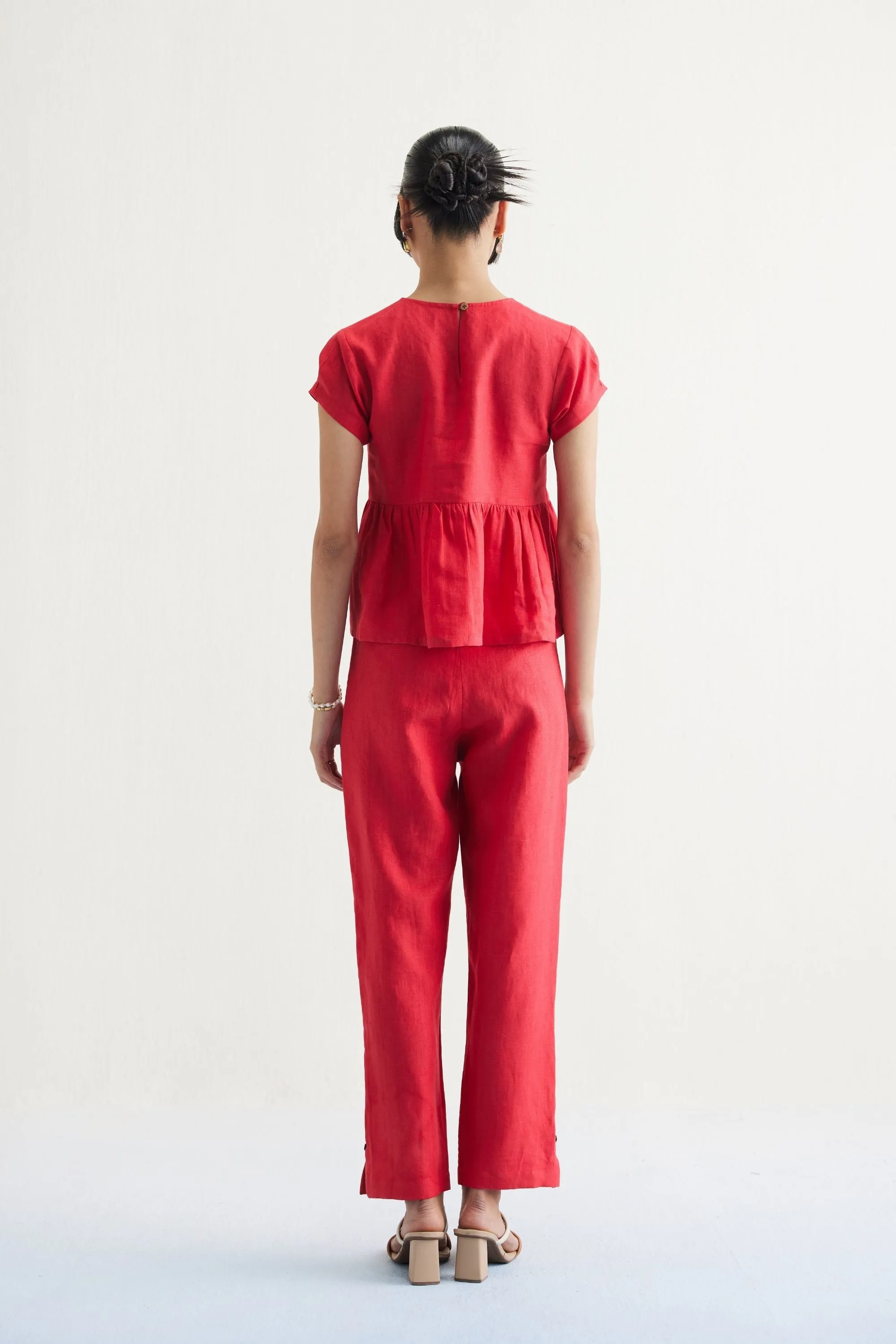 Ebb & Flow Sunset Linen Trousers