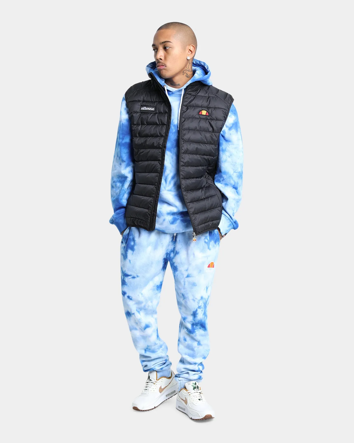 Ellesse Bardy Padded Gillet Jacket Black