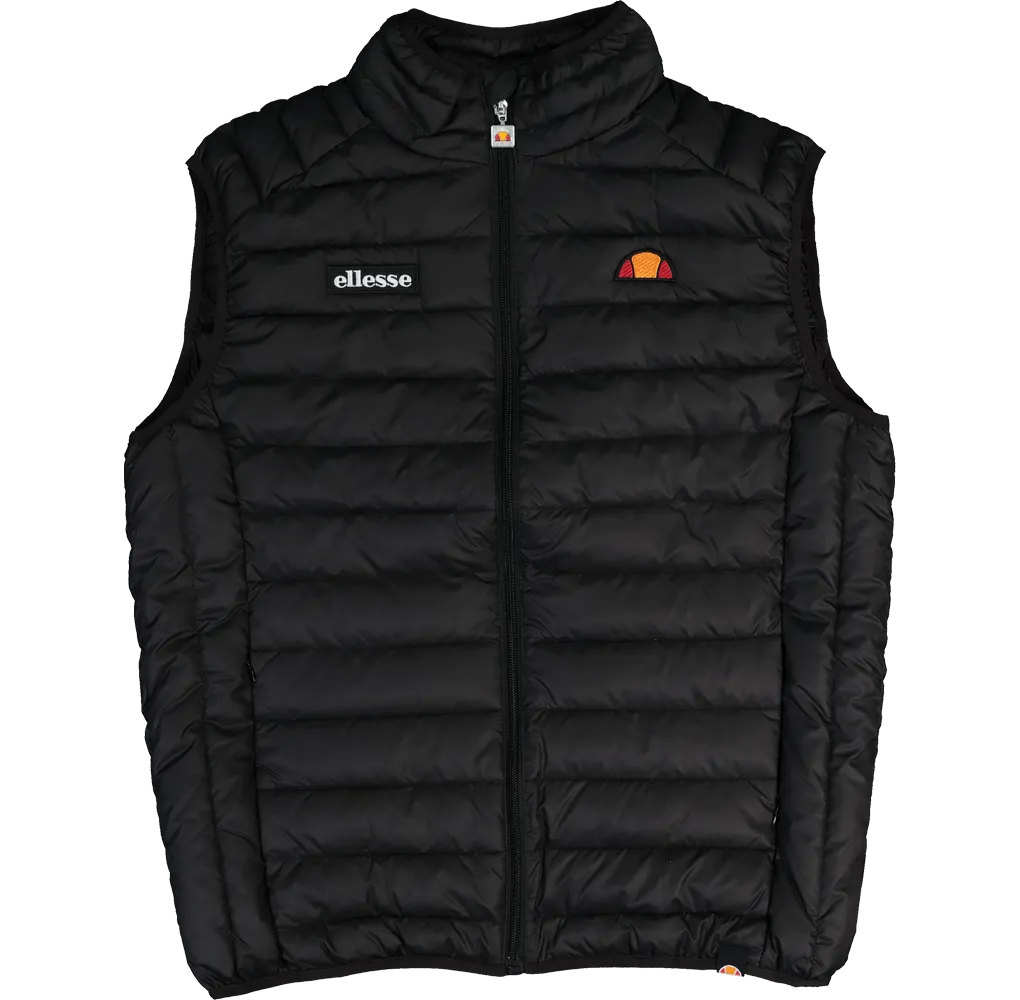 Ellesse Bardy Padded Gillet Jacket Black