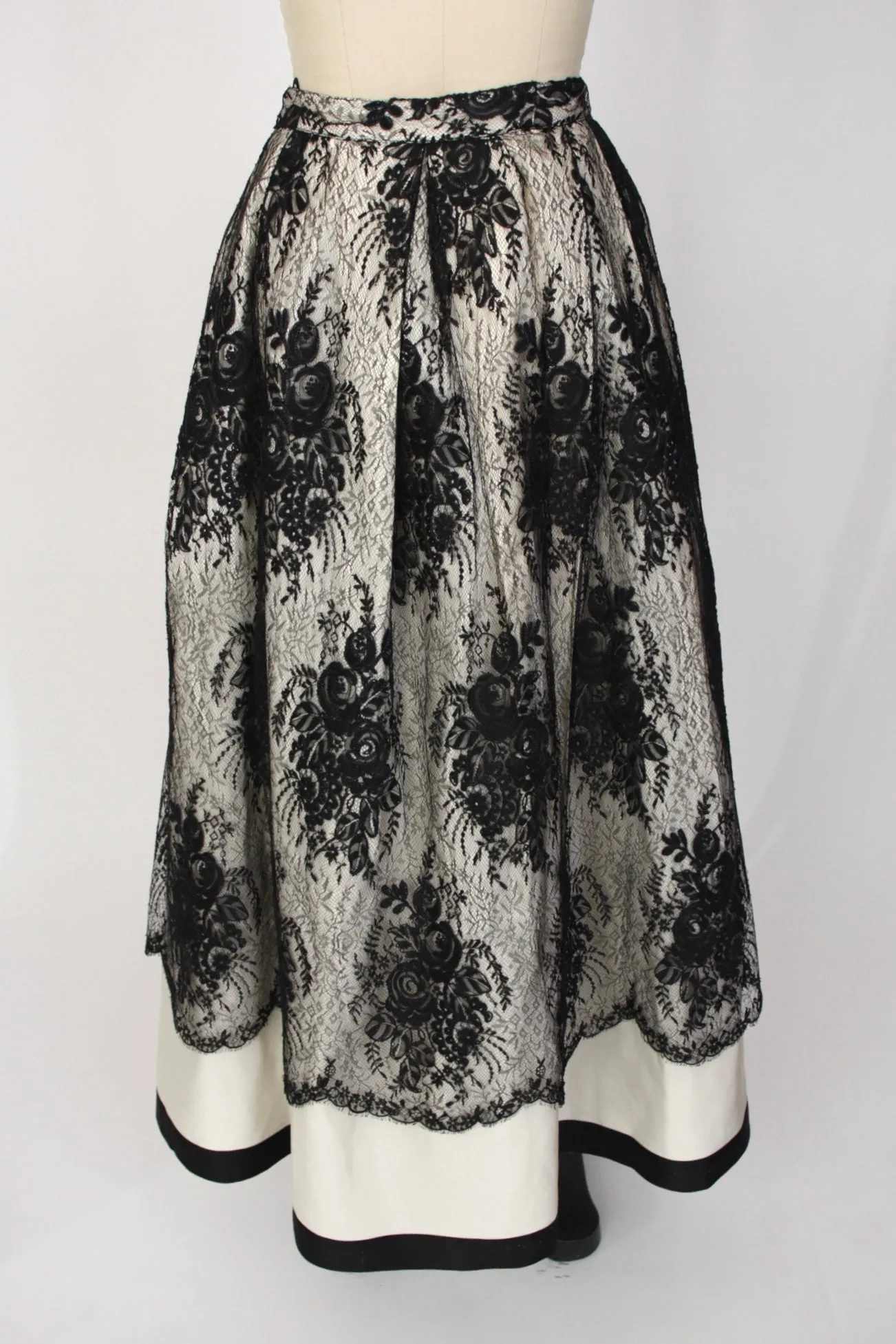 Emanuel Ungaro Lace Tulle Skirt Set