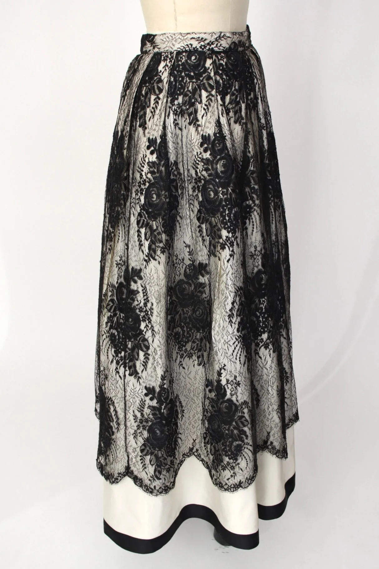 Emanuel Ungaro Lace Tulle Skirt Set