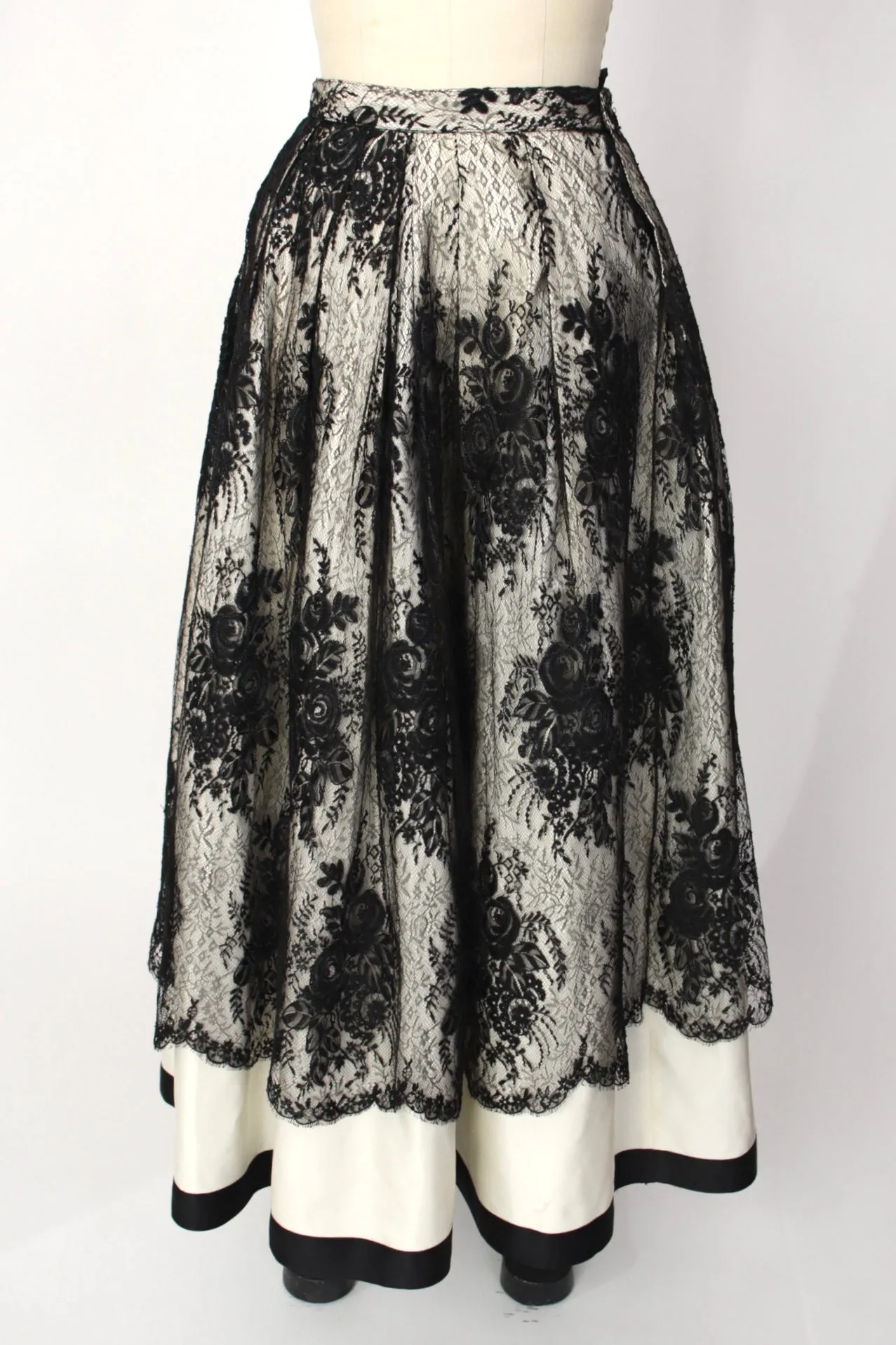 Emanuel Ungaro Lace Tulle Skirt Set