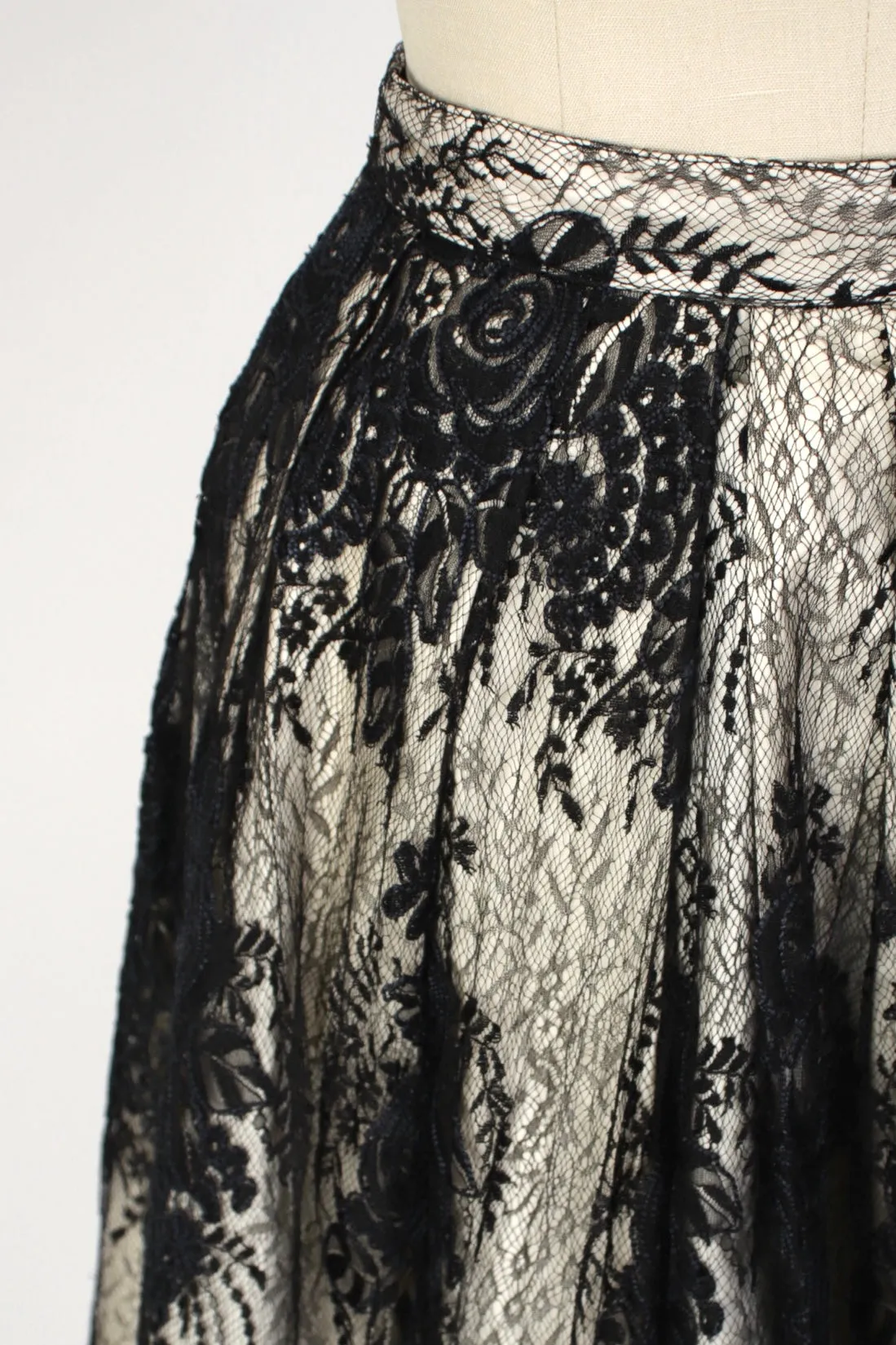 Emanuel Ungaro Lace Tulle Skirt Set