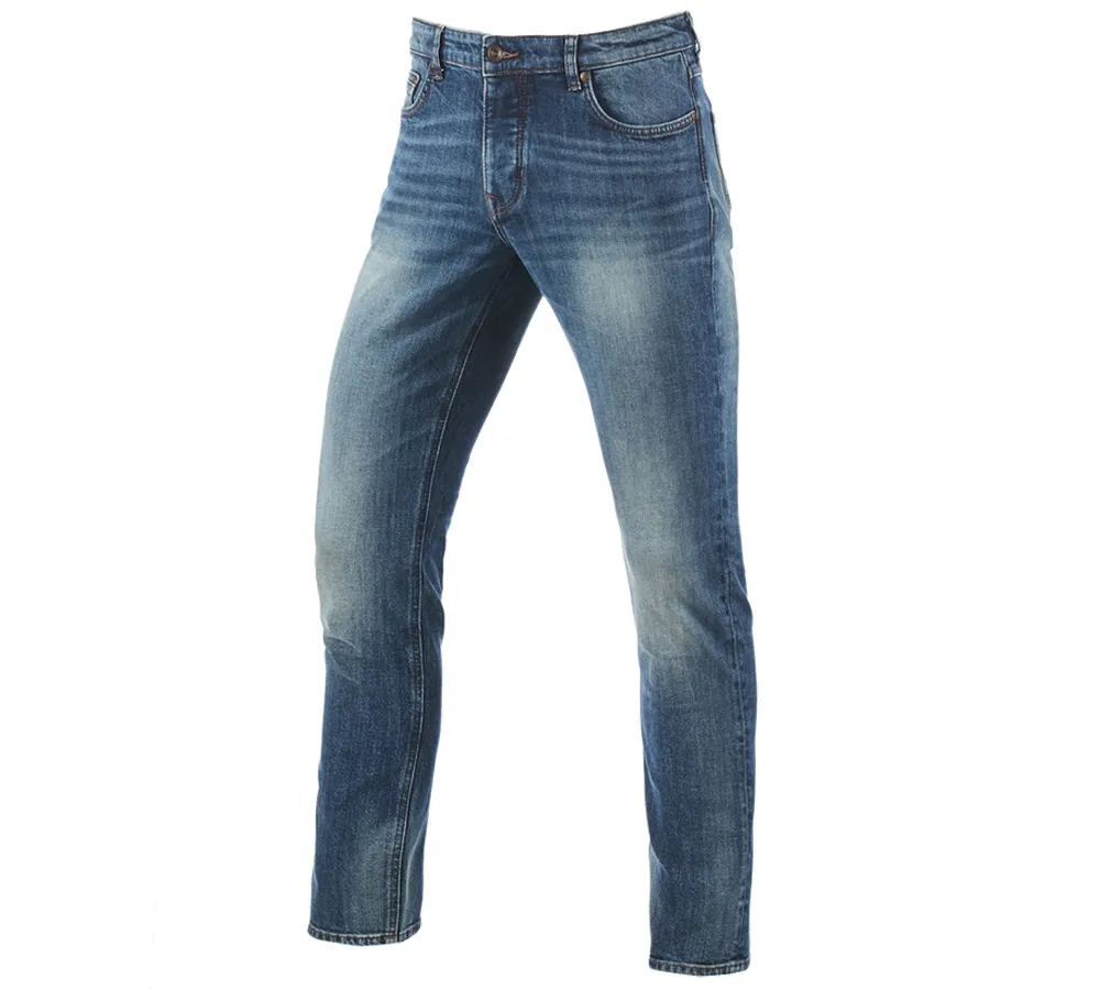 e.s. Raztegljive jeans hlače s 5 žepi, slim