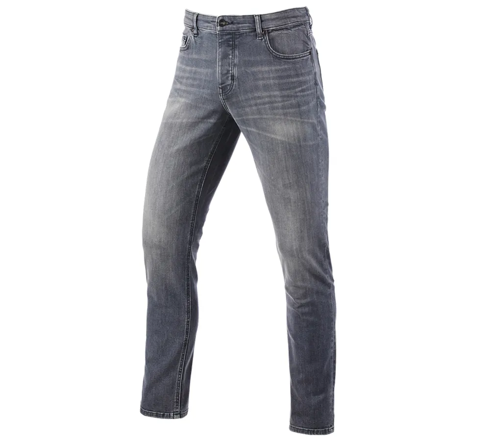 e.s. Raztegljive jeans hlače s 5 žepi, slim
