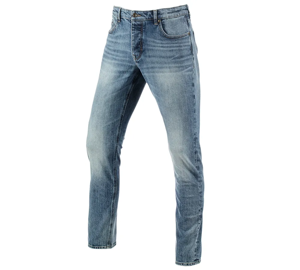 e.s. Raztegljive jeans hlače s 5 žepi, slim