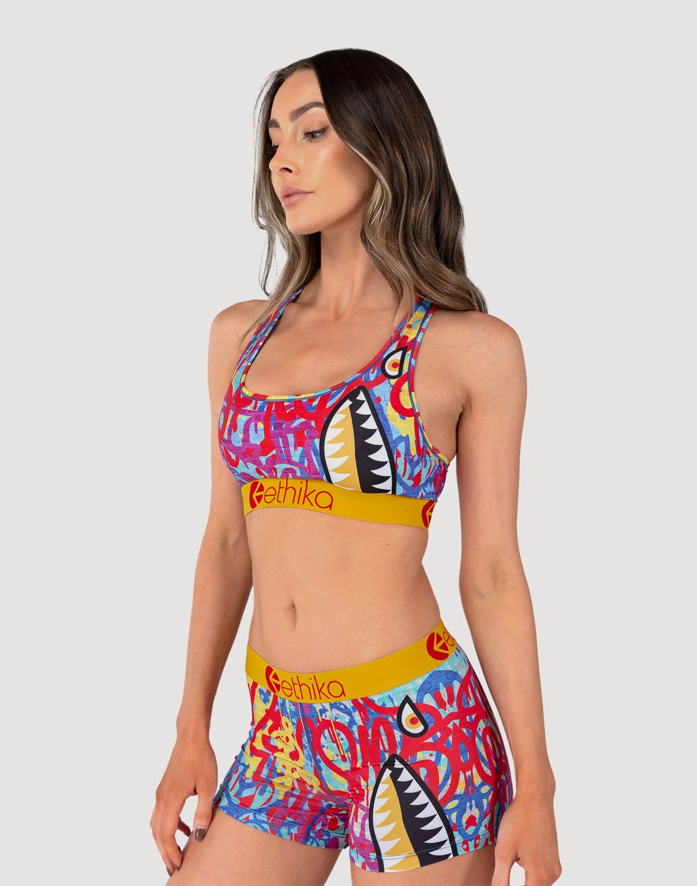 Ethika Bomber Tag Sports Bra