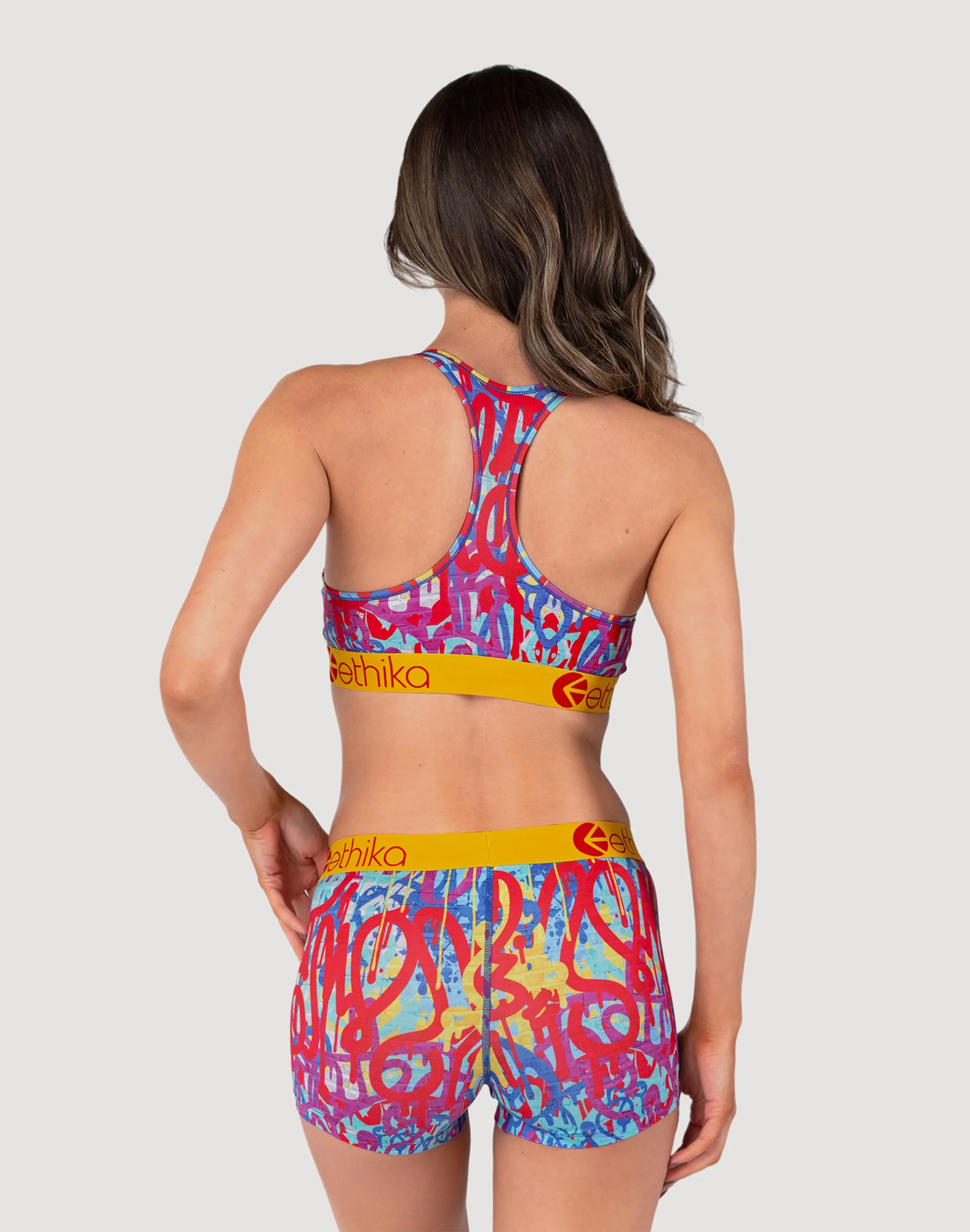 Ethika Bomber Tag Sports Bra