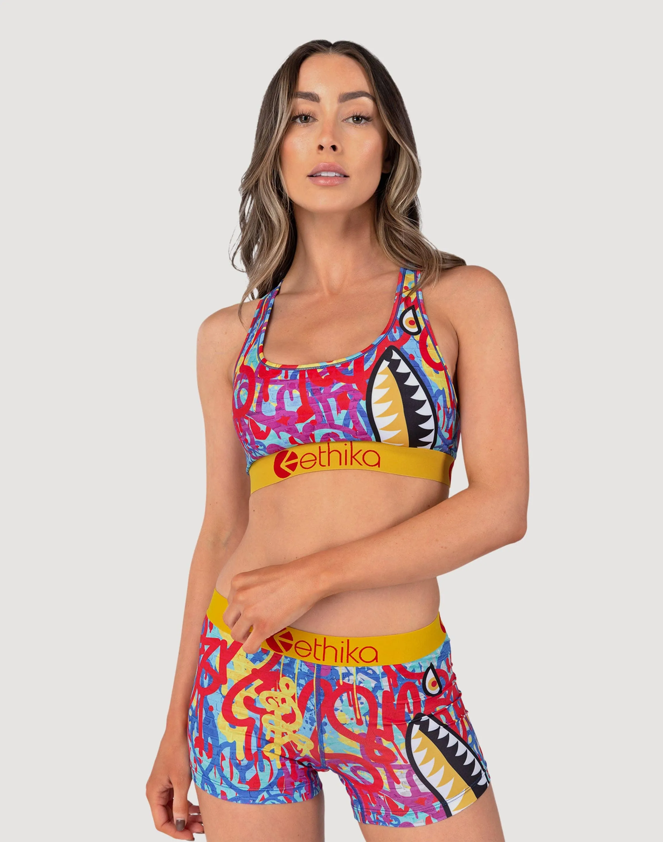 Ethika Bomber Tag Sports Bra