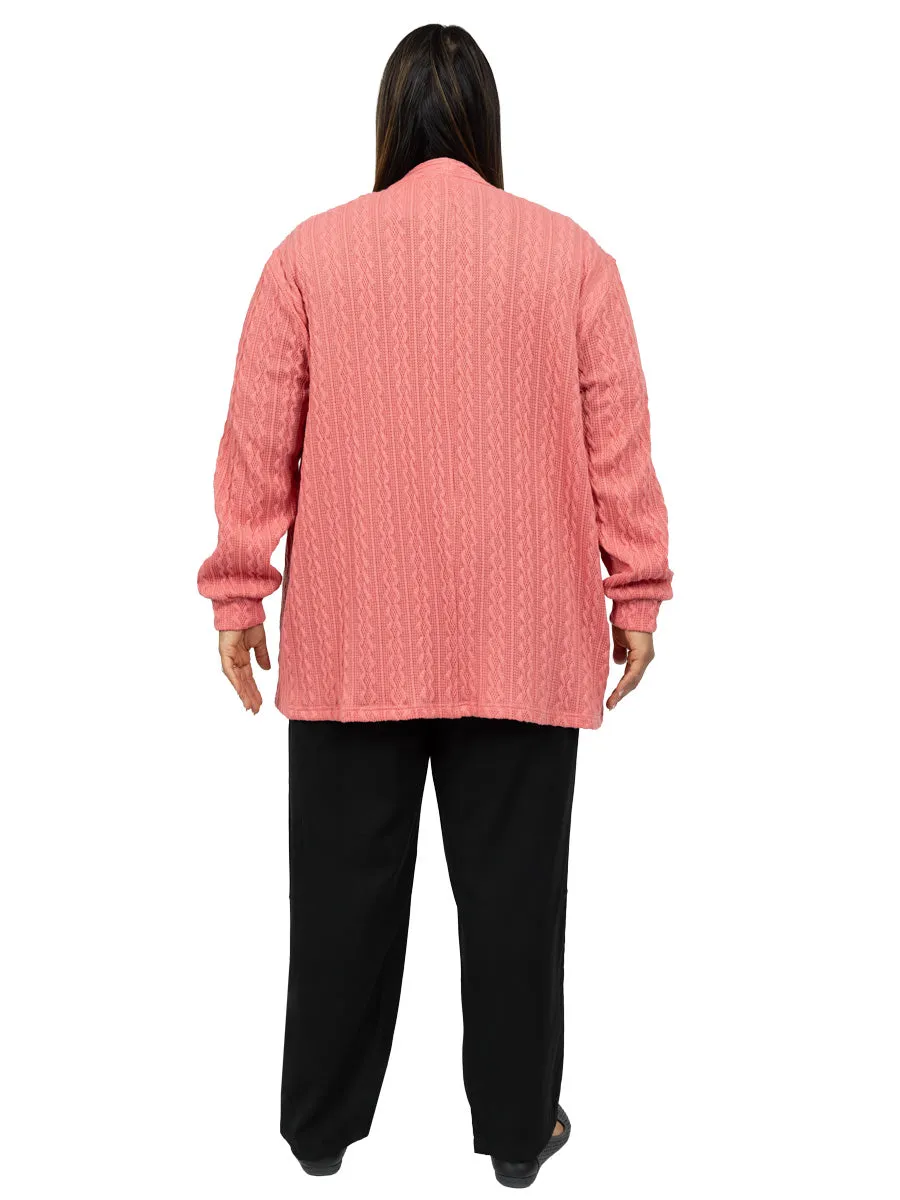 Everlast Cardigan - Rose Pink