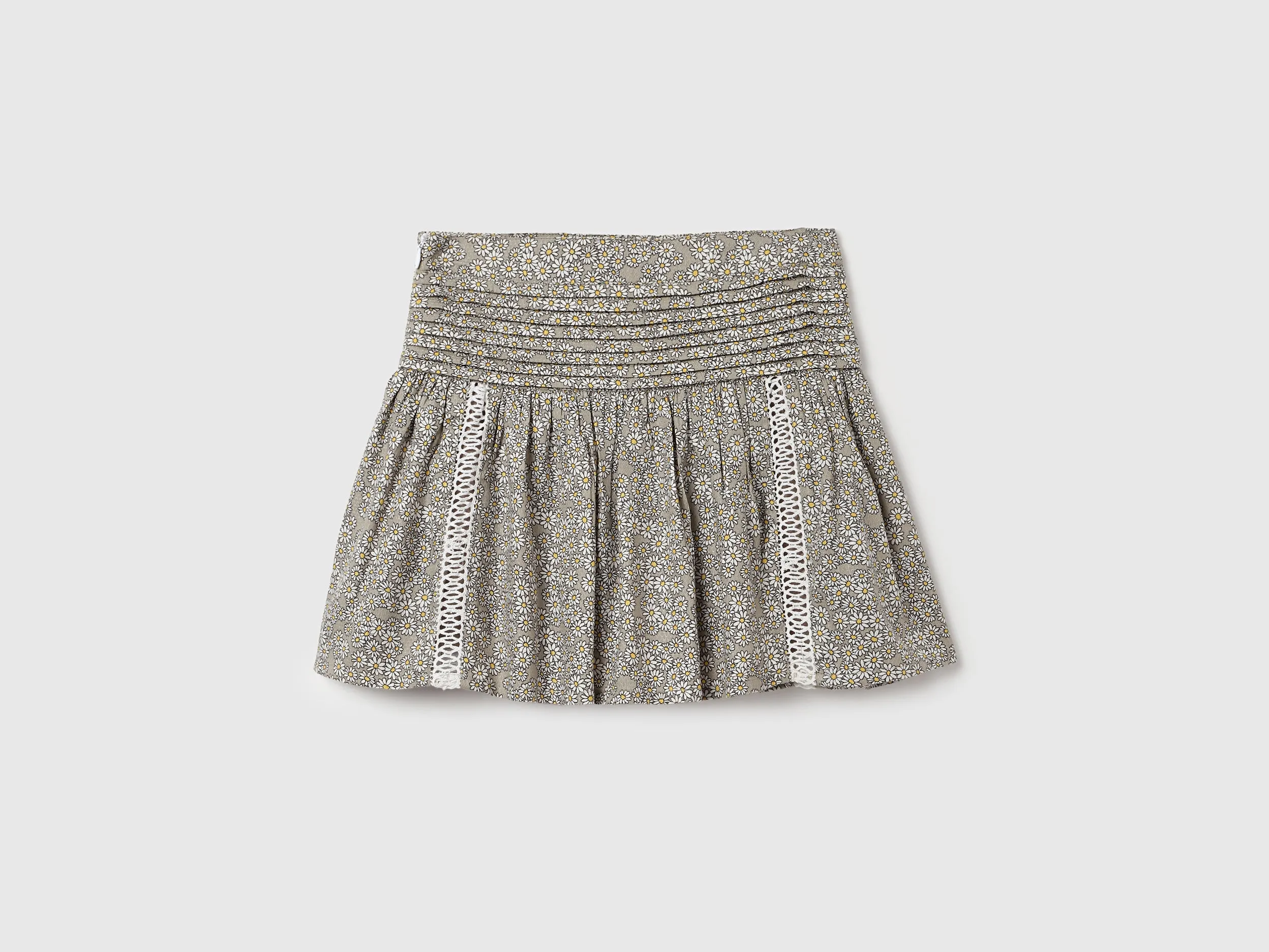 Floral Print Regular Fit Skirts