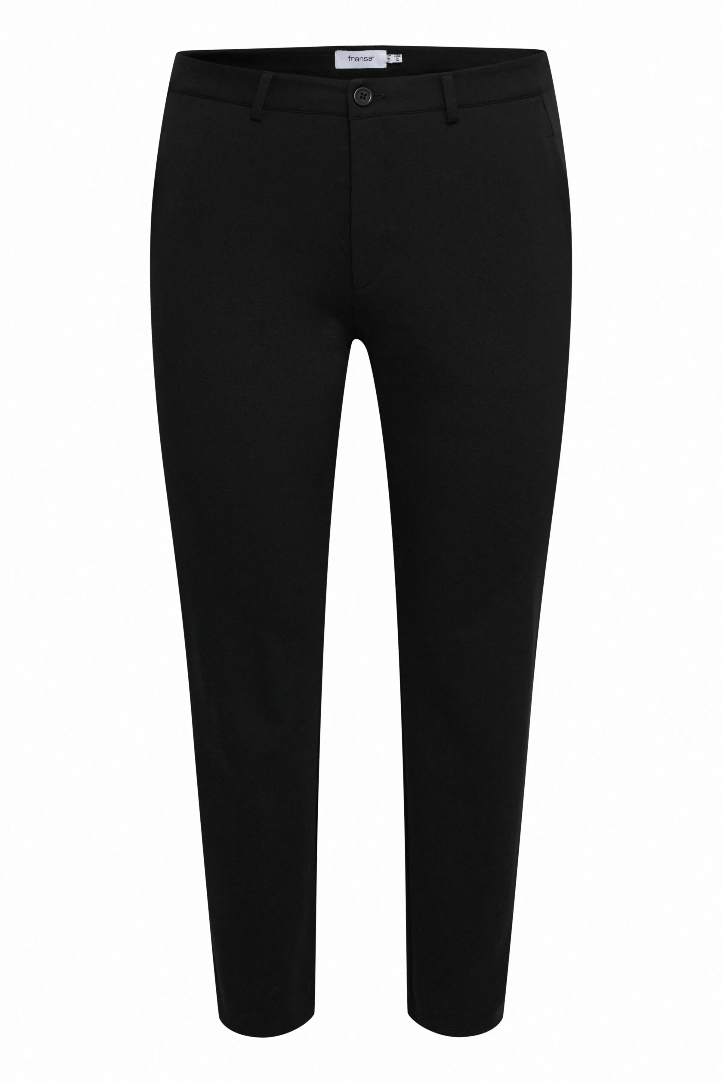 Fransa Plus Size Lano Trousers FPLANO  - Black curve trouser
