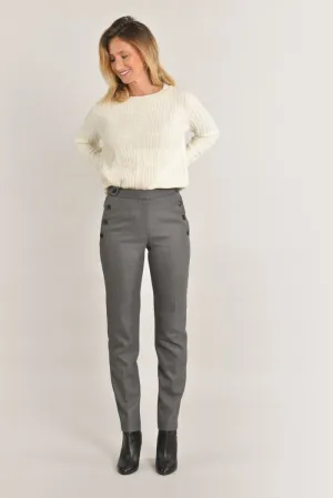 GALINA STRAIGHT WOOL TROUSERS