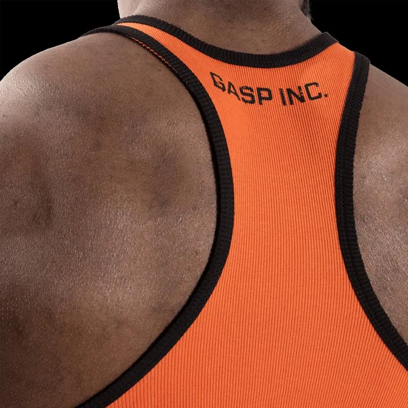 GASP Ribbed T-Back - Flame