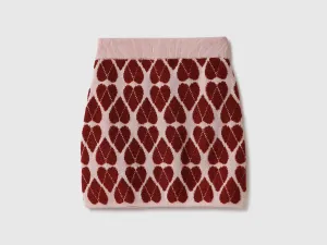Geometric Print Regular Fit Skirts