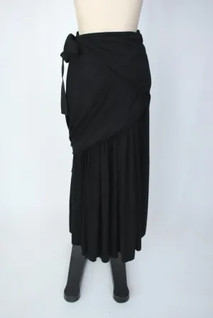 Gianni Versace Wool Draped Skirt*