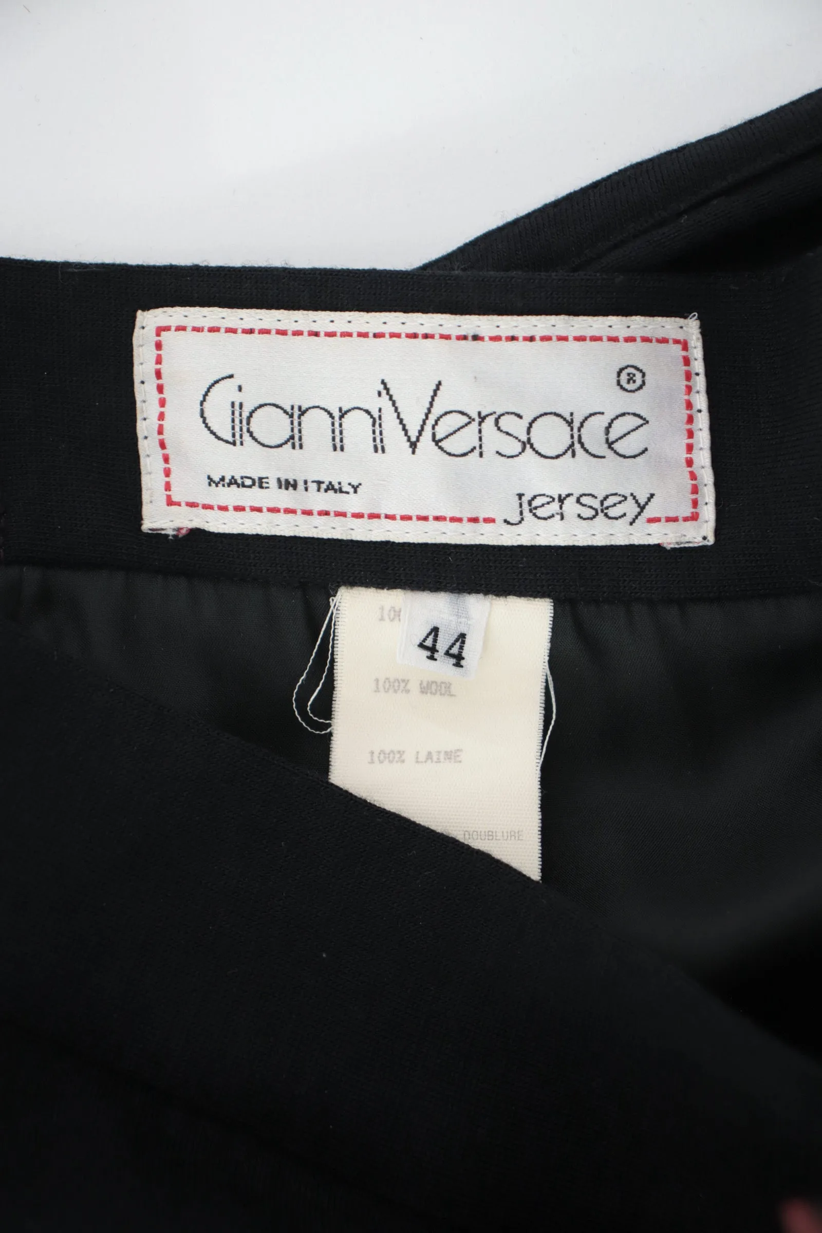 Gianni Versace Wool Draped Skirt*