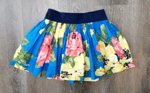 GIRL SIZE XL - ABERCROMBIE KIDS, Floral Pleated Skirt EUC B52