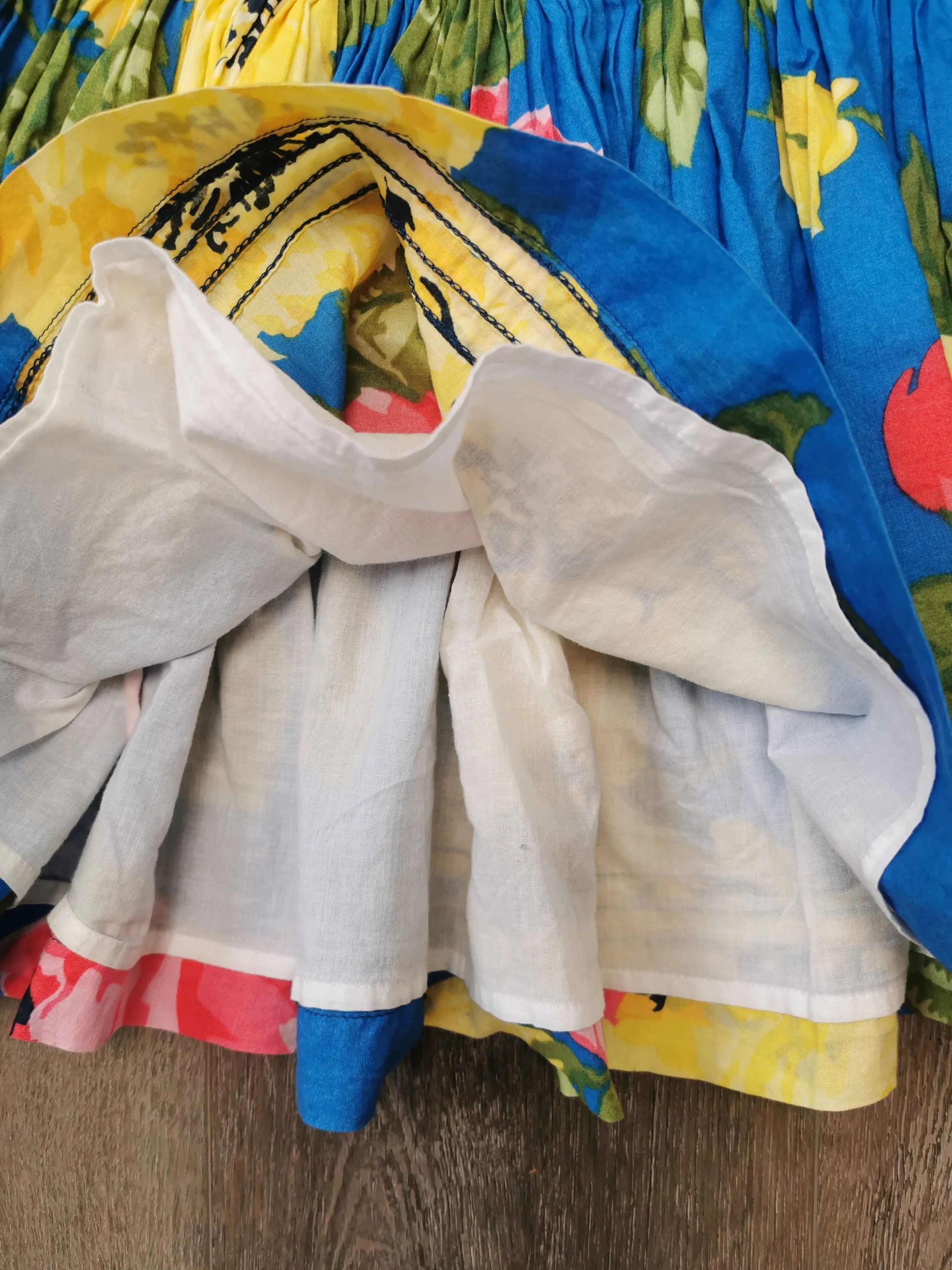 GIRL SIZE XL - ABERCROMBIE KIDS, Floral Pleated Skirt EUC B52