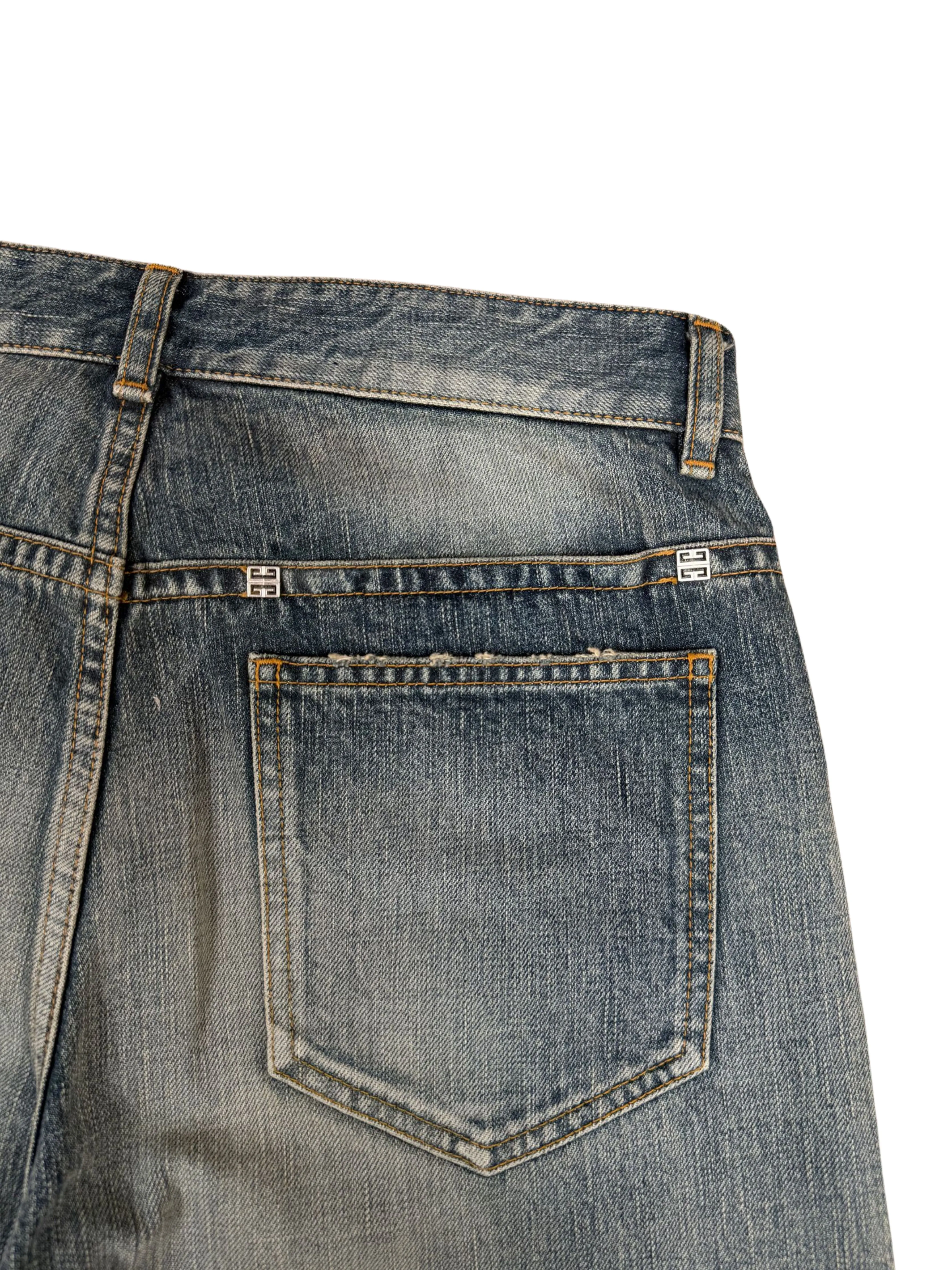 Givenchy Straight Legged Jeans - Washed Denim (Unused)