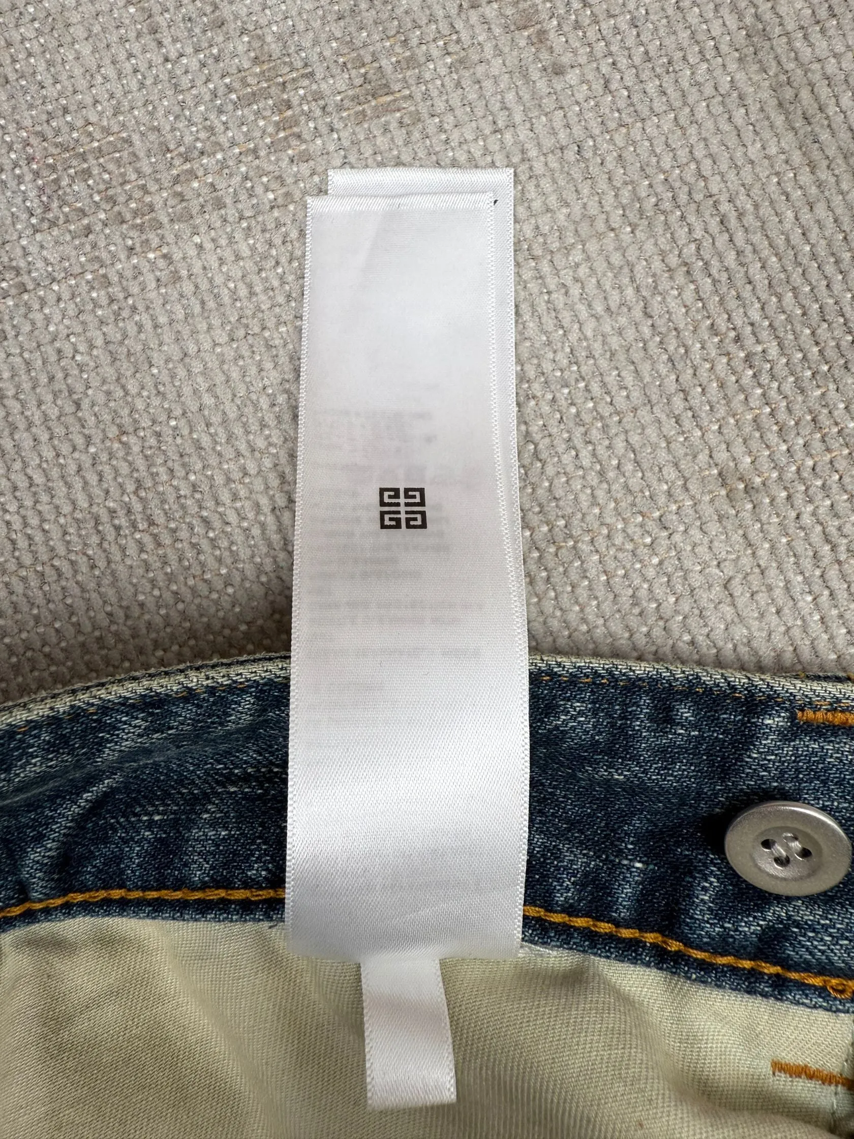 Givenchy Straight Legged Jeans - Washed Denim (Unused)