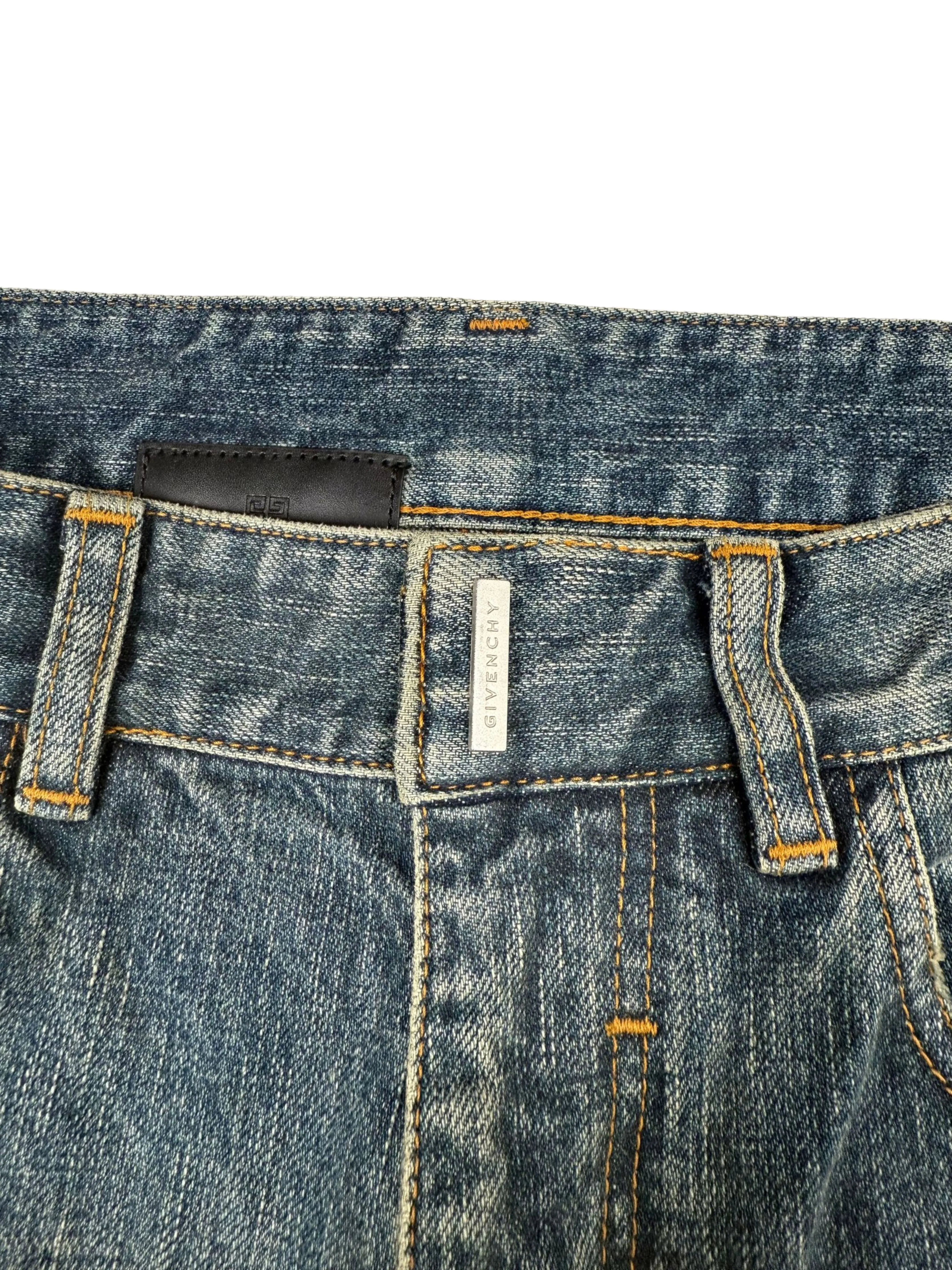 Givenchy Straight Legged Jeans - Washed Denim (Unused)