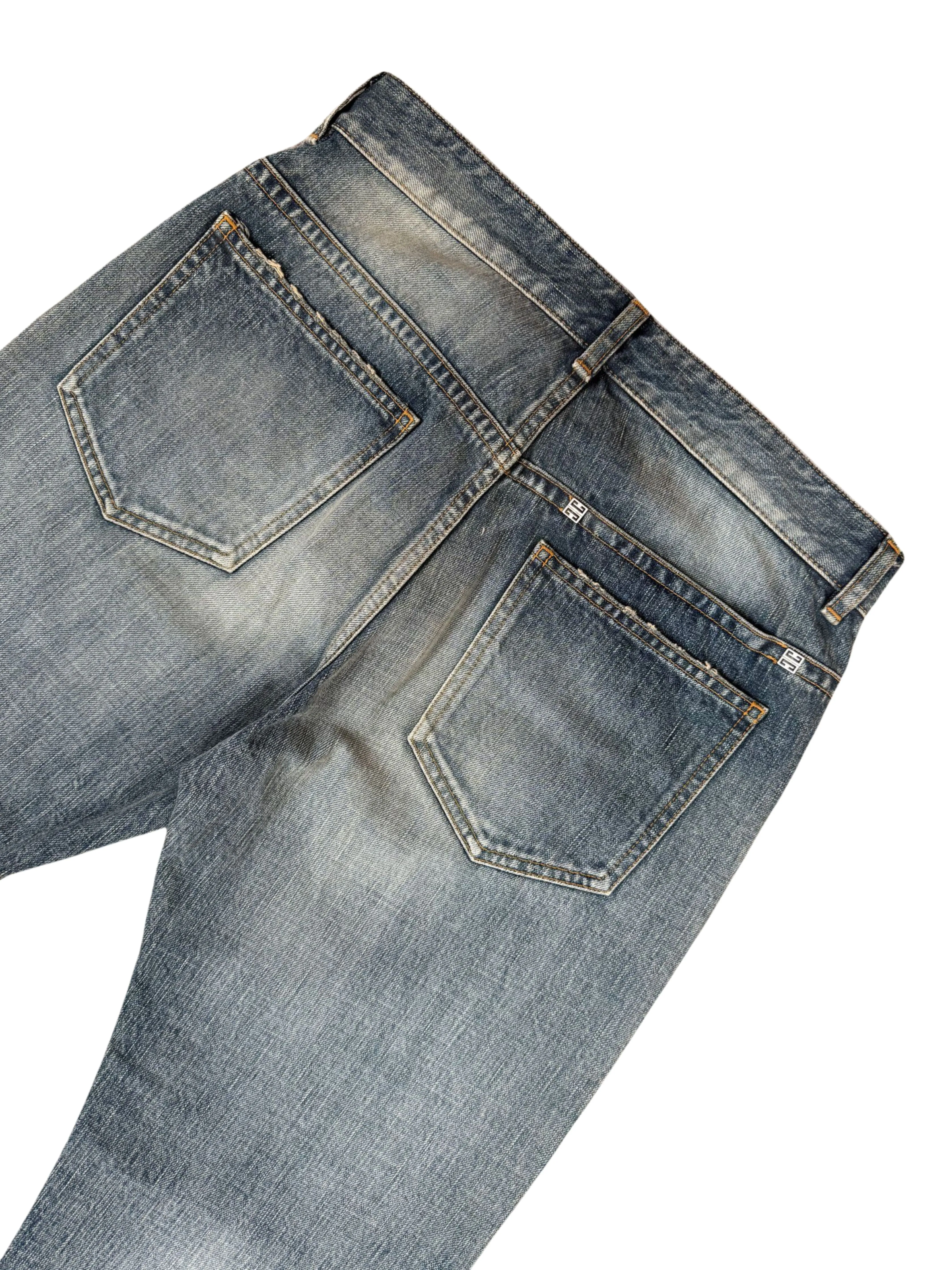 Givenchy Straight Legged Jeans - Washed Denim (Unused)