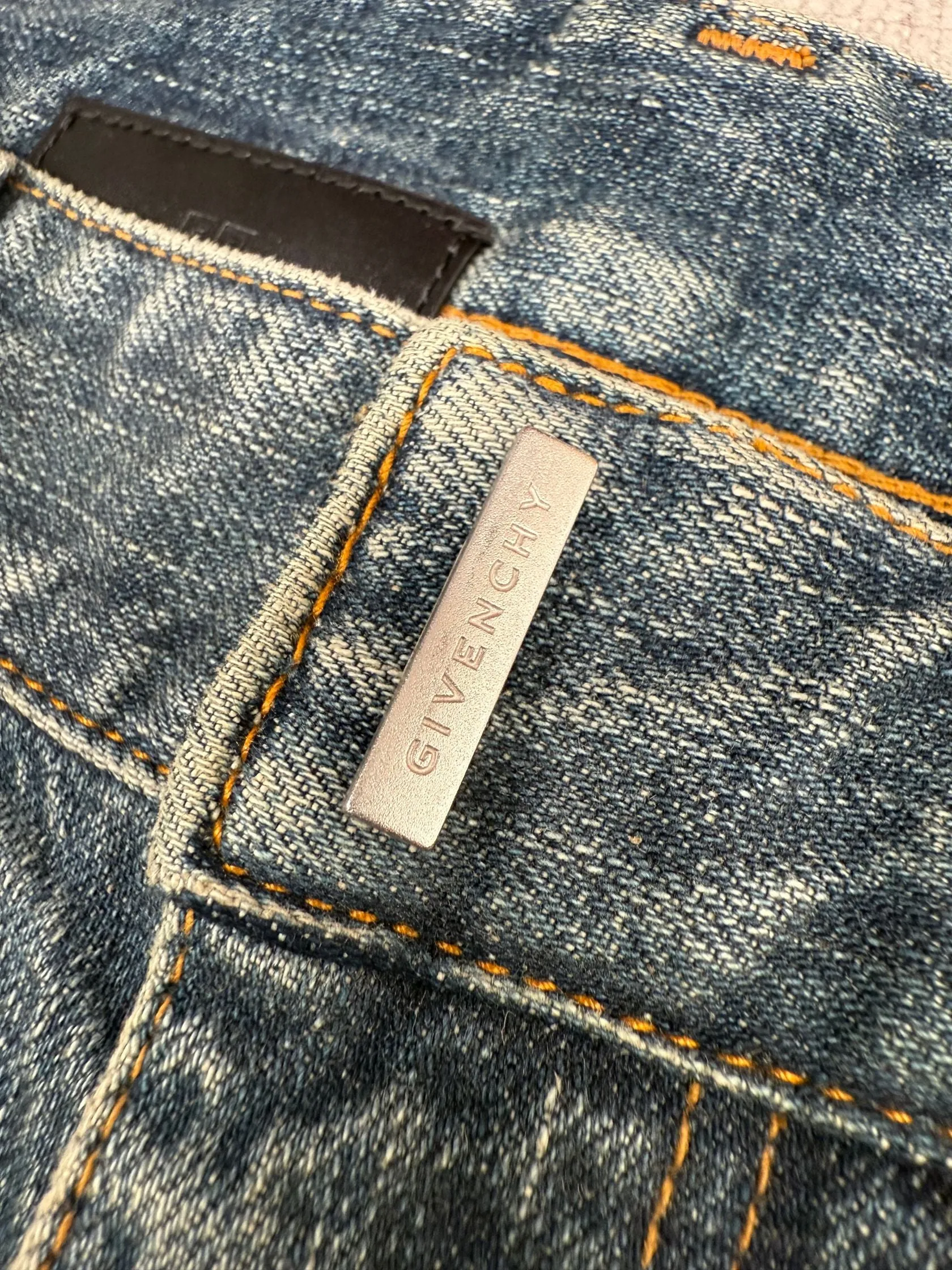 Givenchy Straight Legged Jeans - Washed Denim (Unused)