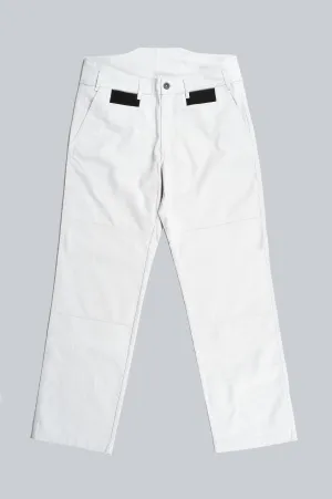 GR10K BLOCK KLOPMAN RAISED PANTS PALE GREY