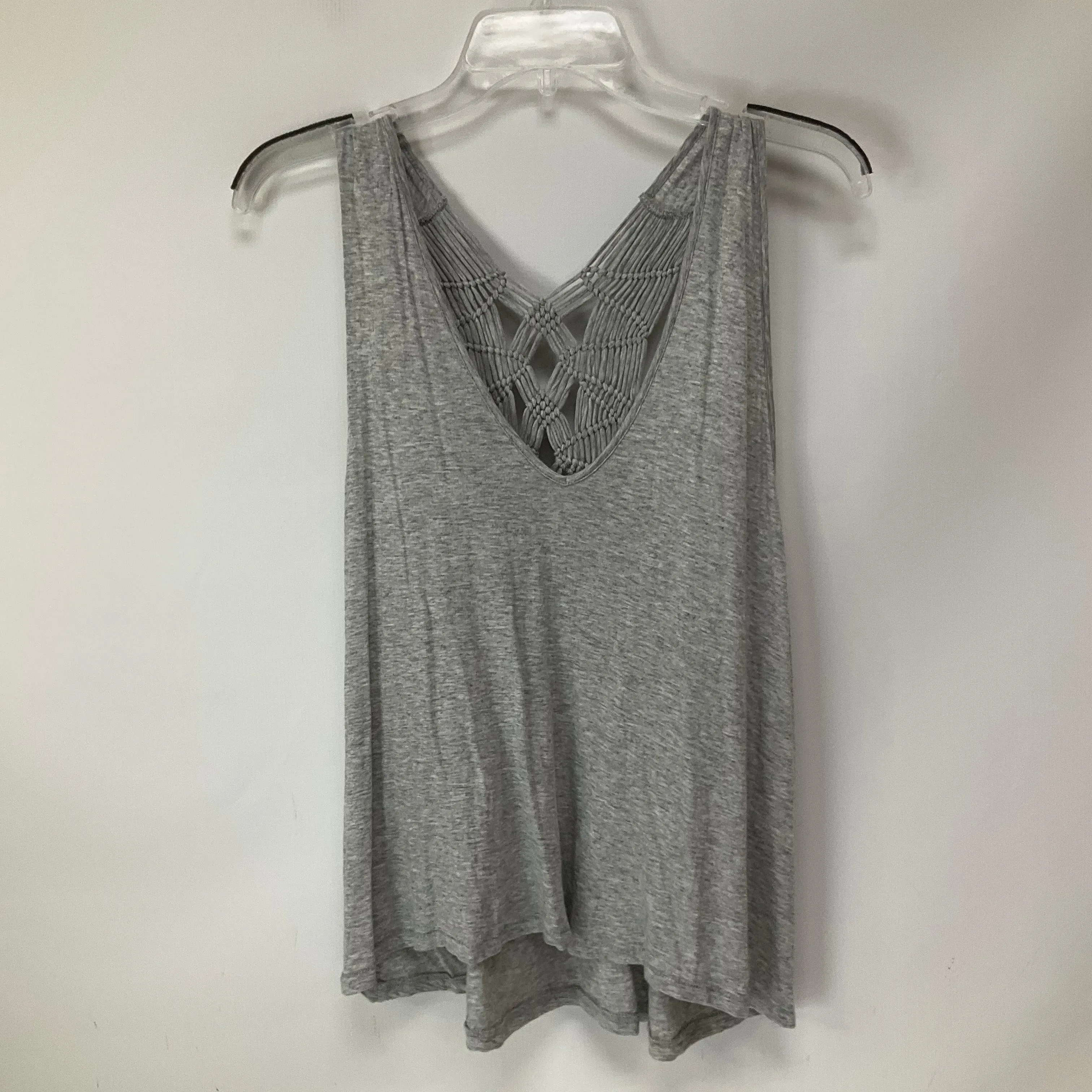 Grey Top Sleeveless Free People, Size M