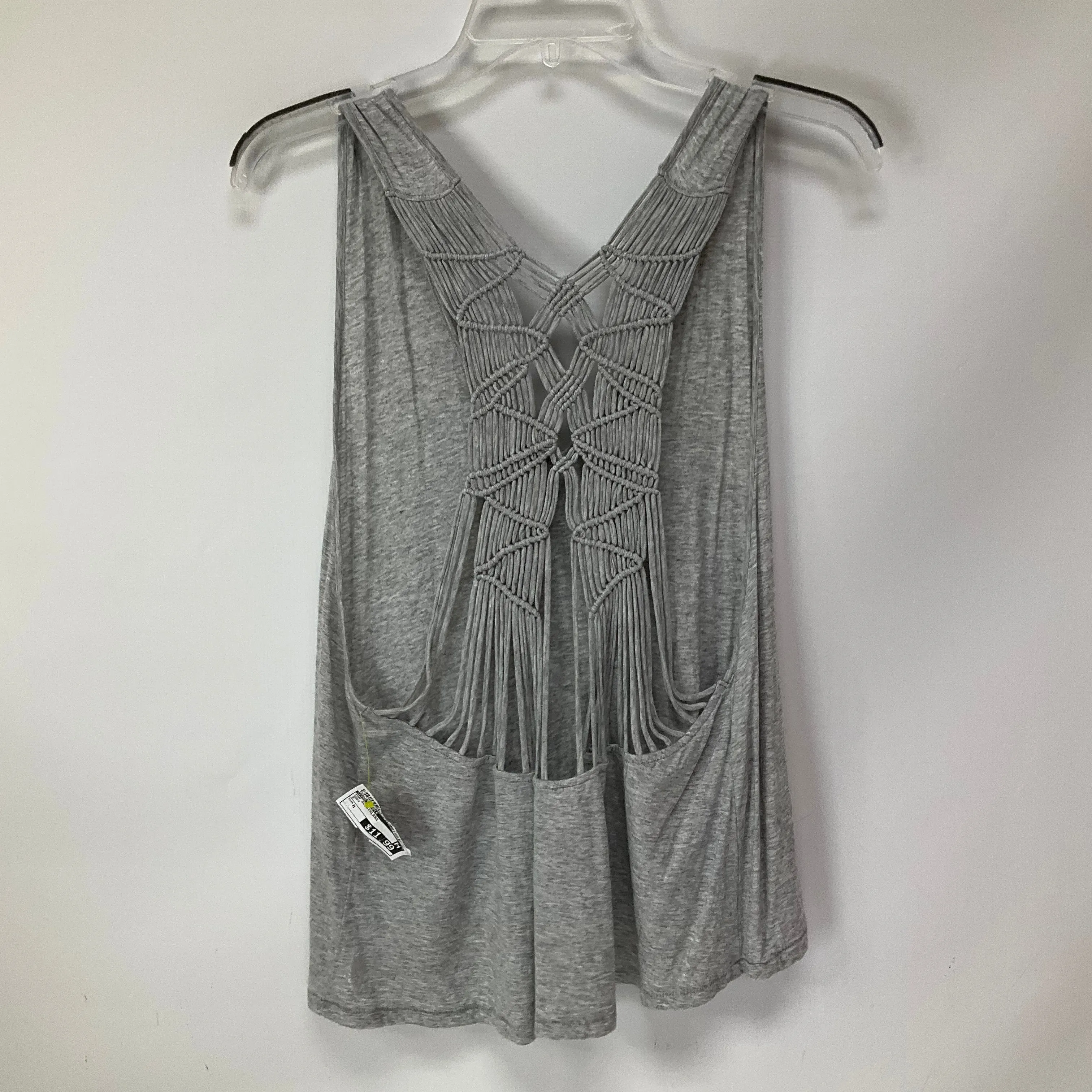 Grey Top Sleeveless Free People, Size M