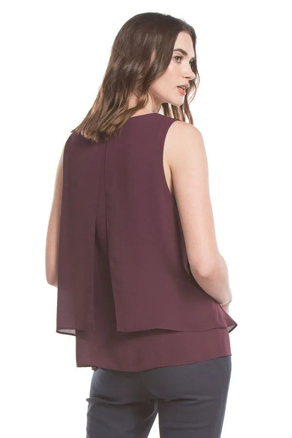 Hailey Tank | Dark Orchid