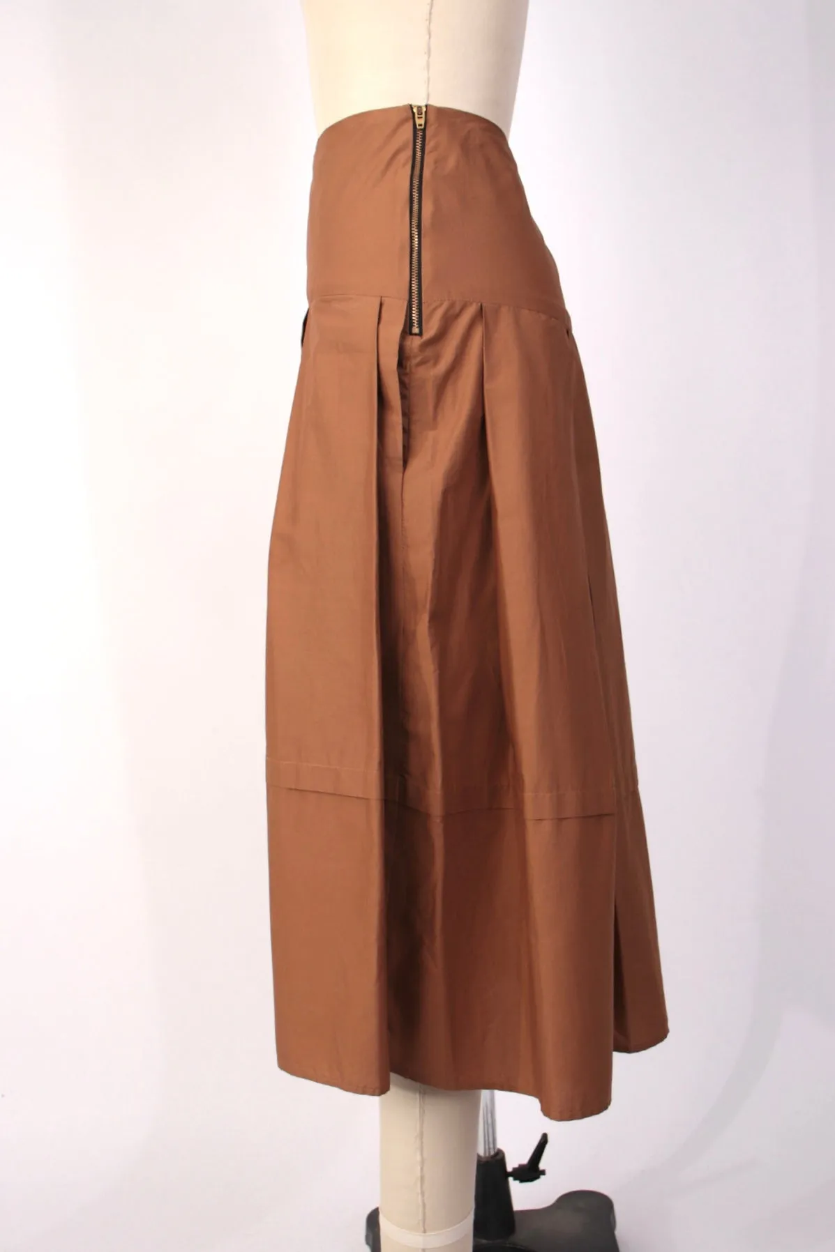Heidi Merrick Contessa Box Pleated Skirt