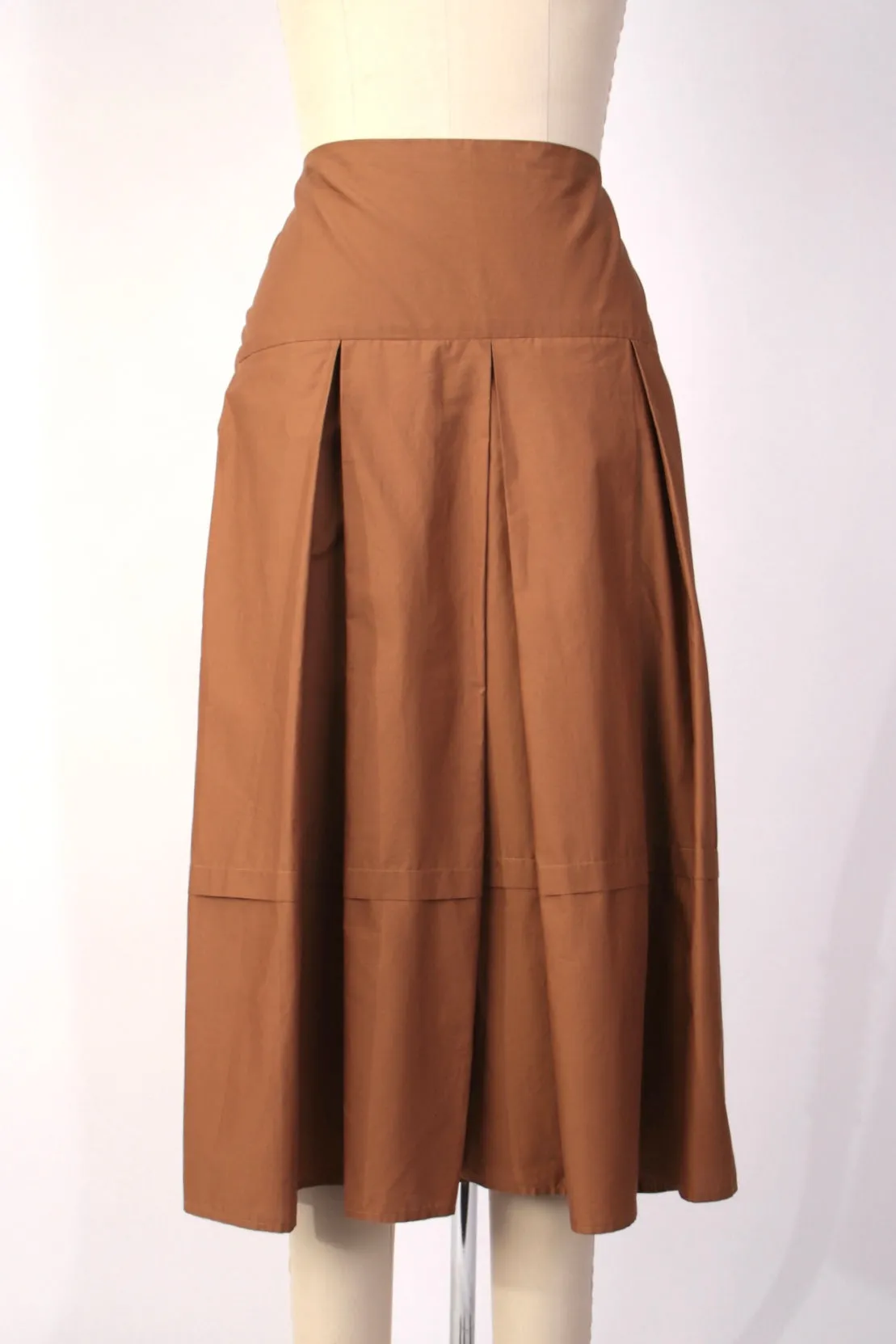 Heidi Merrick Contessa Box Pleated Skirt