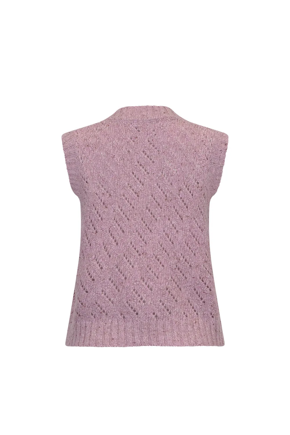 Hetty Vest - Snow Berry