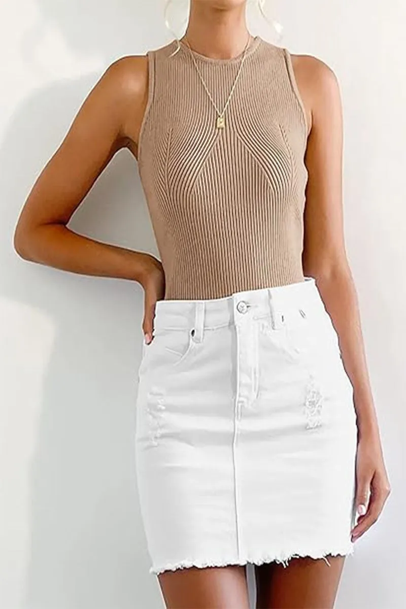 High collar vest-D122 | Inspanda