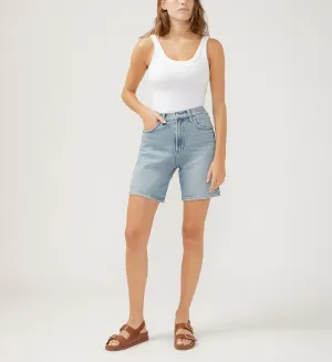 High Rise Long Shorts